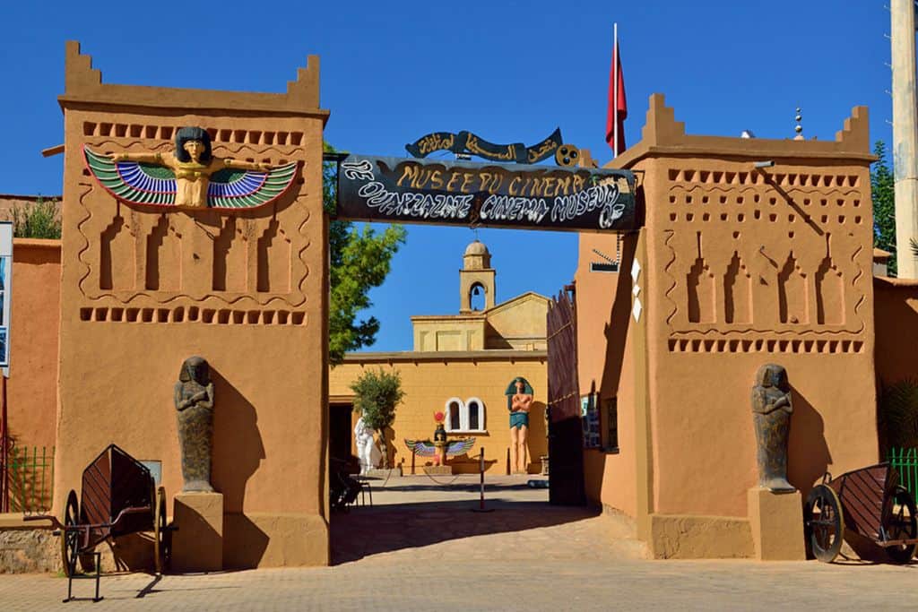 This is a photo take from the outside of the Atlas Studio in Ouarzazate. It is worth visiting.